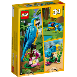 lego Creator 3 in 1 - Adorabili Cagnolini, Set con Bassotto, Carlino,  Barboncino e altri Animali Costruzioni per Bambini da 7+ Anni - 31137