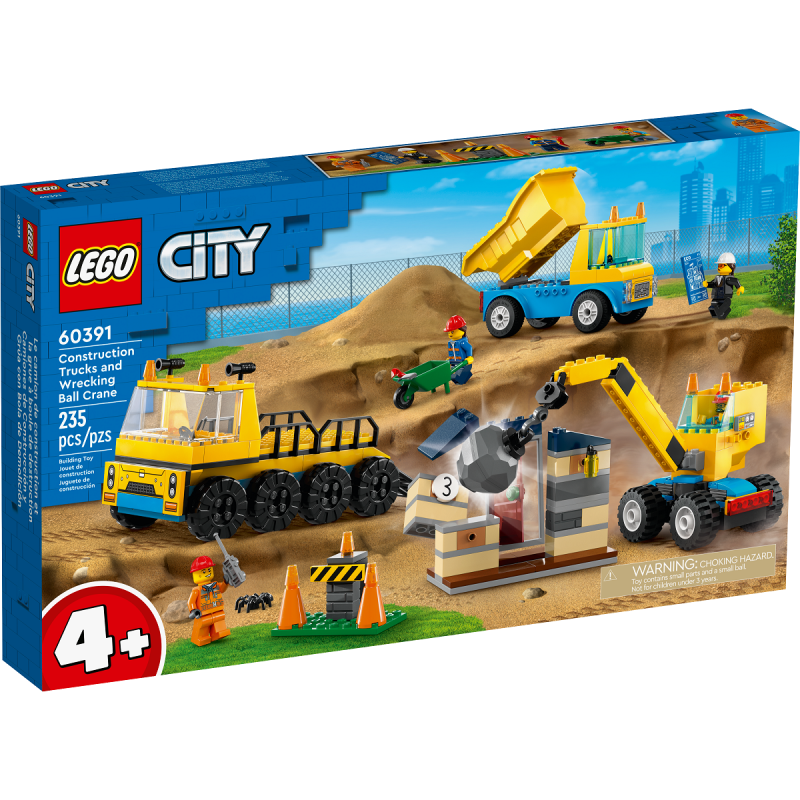 Lego 60386 - City Camion per il riciclaggio dei rifiuti