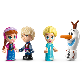 LEGO Disney Frozen 43218 La Giostra Magica di Anna ed Elsa di Frozen con  Micro Bambolina