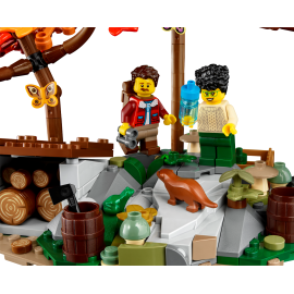 LEGO Ideas 21338 Baita, Kit Modellino Casa da Costruire per Adulti con 4  Minifigure in Vendita Online