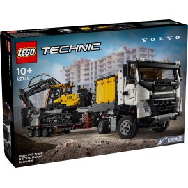 Autocarro Volvo FMX ed Escavatore elettrico EC230 - Lego Technic 42175