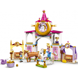 Le scuderie e Lego Belle - 43195 reali Rapunzel di Disney